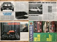 L’Automobile’73. test: Camaro Z28 +Zastava1100 +Laverda750 +Peugeot104