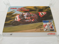 ORIGINALNI POSTER PLAKAT YAMAHA RACING TRKAĆI MOTOCIKL 42x30cm