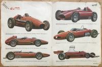 poster A3 iz Auto magazina: pobjednički Ferrari F1: od 1952. do 1975.