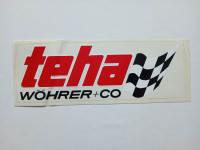 TEHA - ORIGINALNA SAMOLJEPLJIVA NALJEPNICA 26cm x 9,5cm