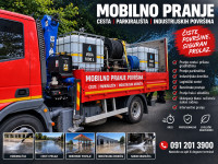 Mobilno pranje cesta, parkinga i industrijskih površina – dolazak na t
