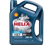 Ulje Shell Helix HX7 Diesel AV 5W-30 4/1