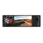 12V 1DIN auto radio LCD 4x25W MP3 USB Bluetooth 4.0 + daljinski