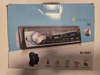 Auto radio N-1901: FM, BT, MP3, AUX, USB