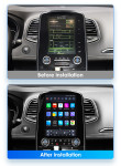 RENAULT SCENIC 2din radio Navigacija Android Multimedija KAMERA GPS
