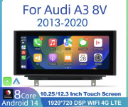 AUDI A3 2013-2020 ORIGINAL NAVIGACIJA MULTIMEDIJA ANDROID Carplay 2din