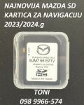 Mazda SD kartica za navigaciju cijele Europe Mazda mape 2023/2024