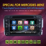 Mercedes 2din GPS navigacija