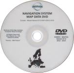 Nissan SD DVD Connect Premium 2 (X7, X9) navigacija HR+EU !