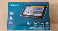 Navigacija Garmin Drive 40, Cent Europe LMT