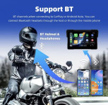 Navigacija za Motocikl - Android 13.0, Bežični CarPlay/Android Auto