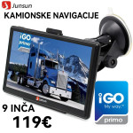 •••9" INČNE PREMIUM KAMIONSKE NAVIGACIJE iGO®PRIMO 2025g•••