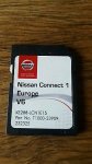 Nissan Connect 1/2/3 navigacija SD kartica **2023/2024**
