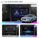 Original MULTIMEDIJA AUDI A4 B6 S4 ANDROID 11 WIFI GPS PARKING KAMERA