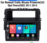 Original radio za OPEL VIVARO RENAULT TRAFIC 2 android multimedija GPS