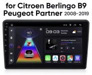 PEUGEOT PARTNER CITROEN BERLINGO navigacija multimedija ANDROID CarPly