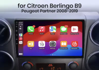 PEUGEOT PARTNER CITROEN BERLINGO original multimedija ANDROID CarPlay