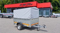 AUTO PRIKOLICA SA DOD. STRANICAMA I CERADOM (200x106x150 cm) 750 kg