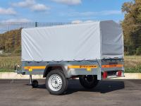 AUTO PRIKOLICA ECO 2012+CERADA (201x126x110 cm) 750 kg