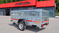 Auto prikolica PRO 2312+mrežne stranice, 750 kg