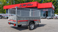 Auto prikolica Temared PRO 2312+mreža od vibro pletiva