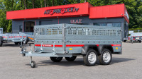 Auto prikolica Temared PRO 2615/2 (264x150x72 cm) 750 kg B-kategorija