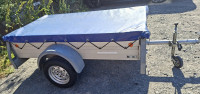 Autoprikolica auto prikolica 225x125 Aluminij cink, cerada