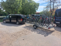 Prikolica za prijevoz bicikala