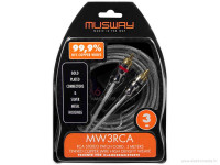 MUSWAY MW3RCA 3met RCA kabel