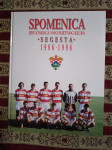 SPOMENICA HNK SEGESTA 1906.-1996 IZVRSNO STANJE