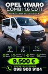 Opel Vivaro 1.6 CDTI putnički kombi 8+1 produženi, klima