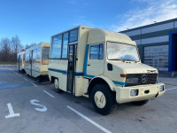 Mercedes Unimog U1300 4x4 Allrad Panorama Bus/Zug