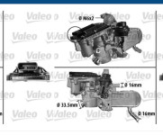 AGR ventil Renault Megane III Grand Scenic III 1.9 dci 96kw Valeo