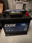 Akumulator Exide Excell 12V 50Ah 450A (EN) ♦️NOVO♦️