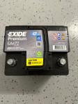 Akumulator Exide Premium 47AH, novi/račun