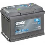 Akumulator EXIDE Premium 12/61Ah EA612