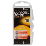 Baterija za slušni aparat Duracell - tip 13 / PR48 / DA13