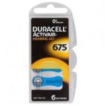 Baterija za slušni aparat Duracell - tip 675 / PR44 / DA675