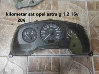 kilometar sat opel astra g 1.2 16v