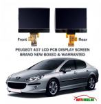 LCD display za PEUGEOT 407-središnji sa stanjem kilometara i grešaka