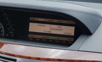 Mercedes S-klasa w221 command radio ekran