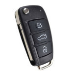 Oklop ključa AUDI ključ 3 Tipke A2 A3 A4 A5 A6 Q3 Q5 Q7