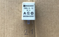 relej PEUGEOT CITROEN 9609843280