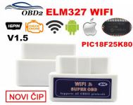 SUPER OBD 2 ELM327 WiFi Auto dijagnostika - NOVO!