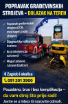 POPRAVAK GRAĐEVINSKE MEHANIZACIJE – IZLAZAK NA TEREN