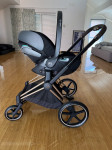 Autosjedalica CYBEX Cloud Z2 i-size 0+ (0-13kg) Deep Black Plus