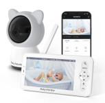 Novo Baby monitor 5” kamera,monitor+smartphone