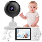 Baby Monitor dadilja s noćnom video kamerom i 2,8" LCD zaslonom