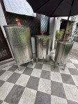 INOX bačve polirane nehrđajući čelik - zvati na 095 / 52 32 257