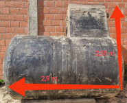 Čelična cisterna za gorivo ili vodu 5000 litara - nekorišteno